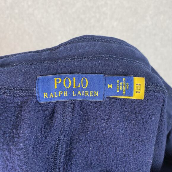Polo Ralph Lauren Pants Mens M Cruise Navy The RL Fleece Sweatpant - Picture 8 of 9